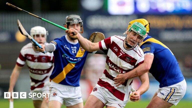 Shane McGuigan is tackled
