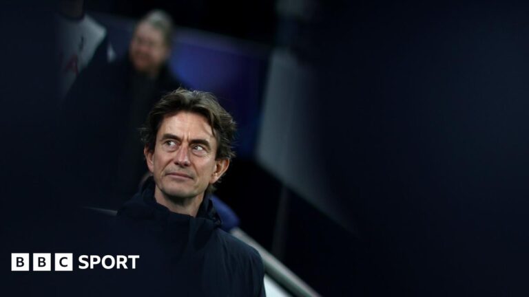 Thomas Frank buys time with Tottenham win over Borussia Dortmund in Champions League Thomas Frank celebrates the win against Borussia Dortmund