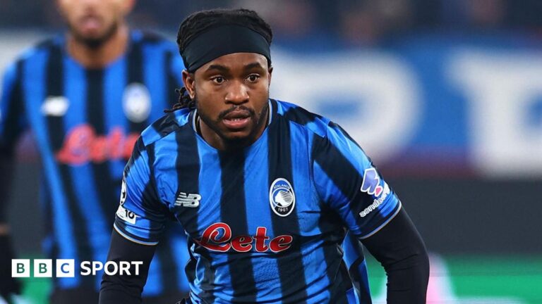 Ademola Lookman during an Atalanta match