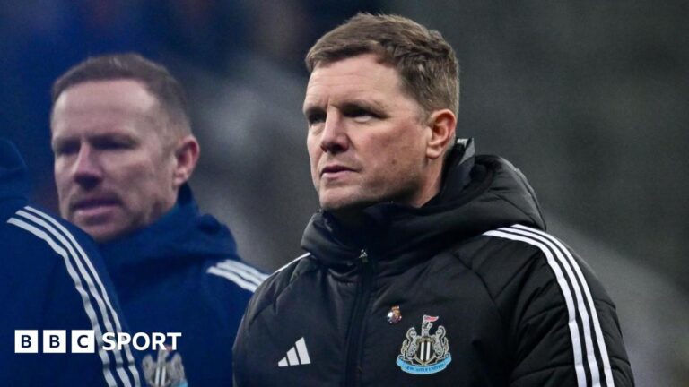 Newcastle 2-3 Brentford: How much pressure is Howe really under? Dango Ouattara scores for Brentford against Newcastle United on 7 February, 2026
